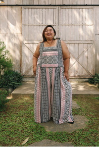 TALL PALAZZO PANTS ~ Aztec