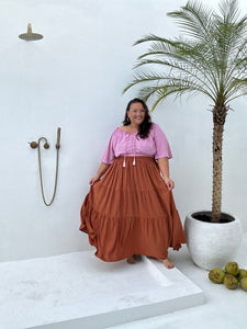 Marni Skirt Terracotta (PRE ORDER)