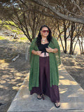 Crochet Duster - Olive