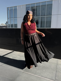 Lunam Skirt ~ Black