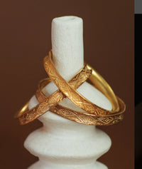 Najma Brass Bangle