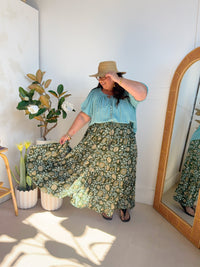 MARNI SKIRT ~ Botanical