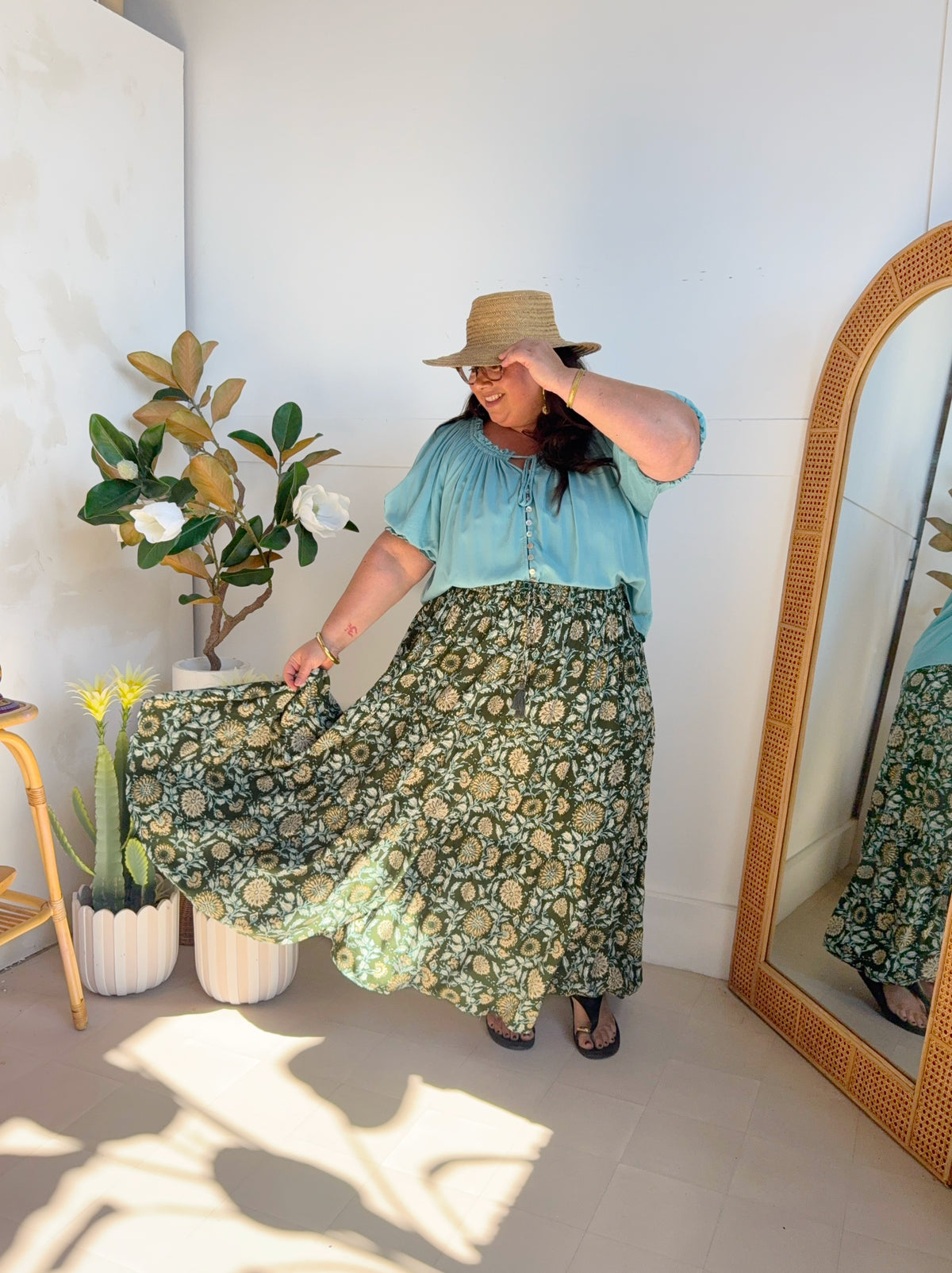 MARNI SKIRT ~ Botanical