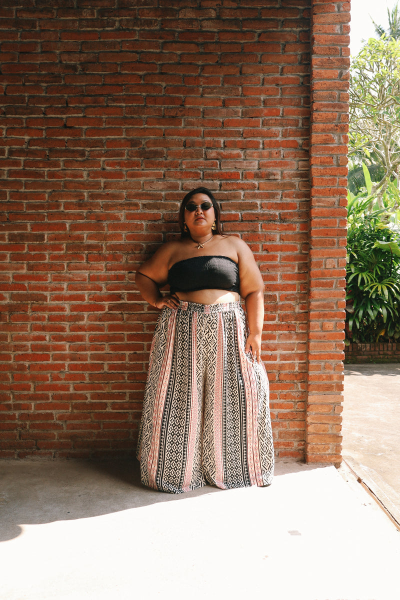 TALL PALAZZO PANTS ~ Aztec