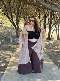 Crochet Duster - Fawn