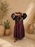 Annika Blouse ~ Black