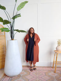 Kimono Cardigan Terracotta