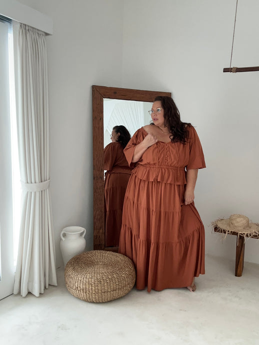 Marni Skirt Terracotta (PRE ORDER)