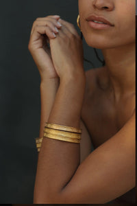 Najma Brass Bangle