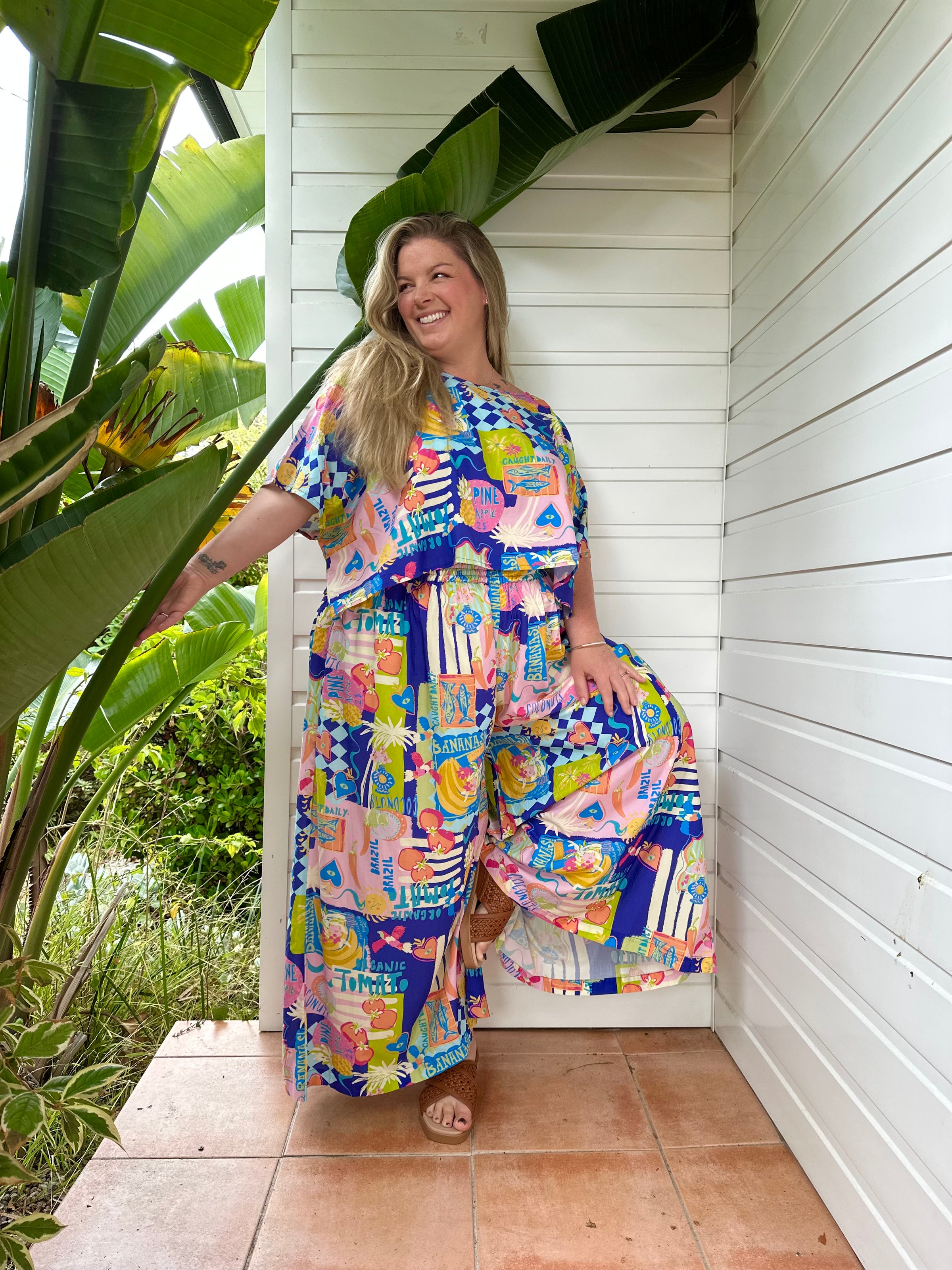 Palazzo Pants ~ Azzura