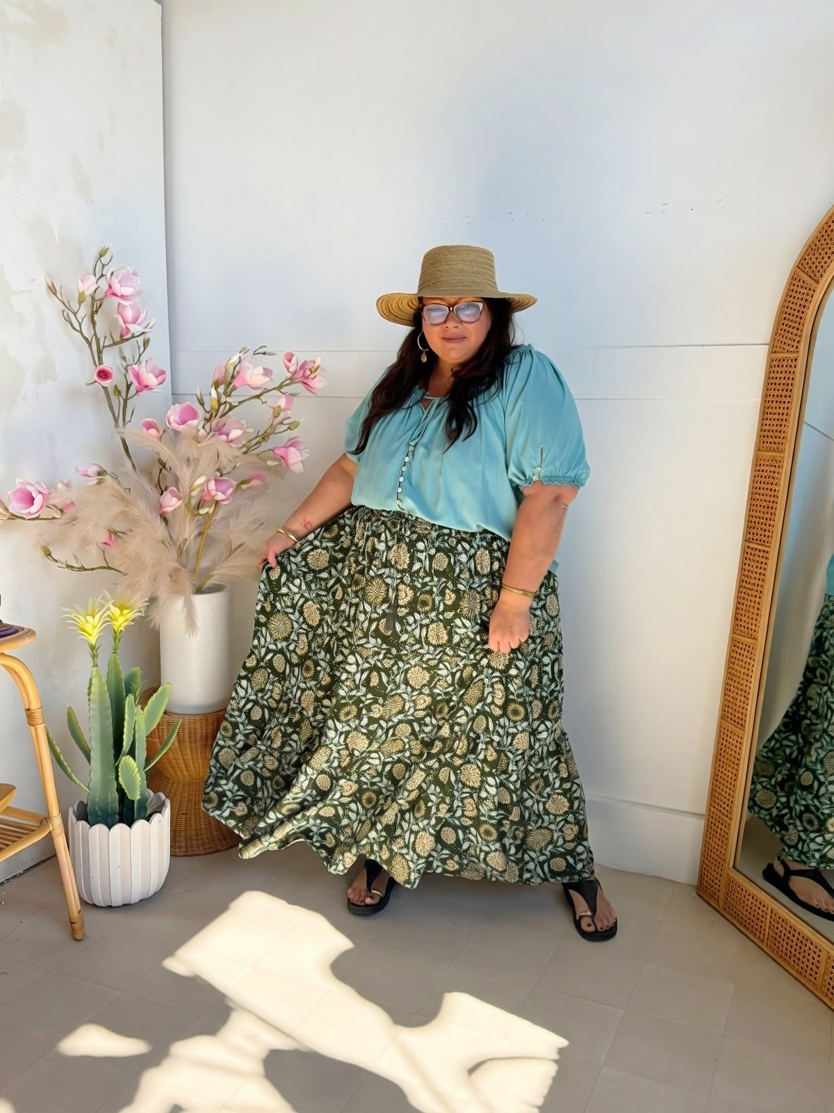 MARNI SKIRT ~ Botanical