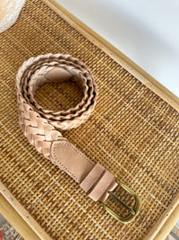 WOVEN BELT ~ Natural