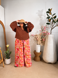 ANNIKA BLOUSE ~Toffee