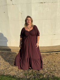 ATHENA MAXI - Mahogany
