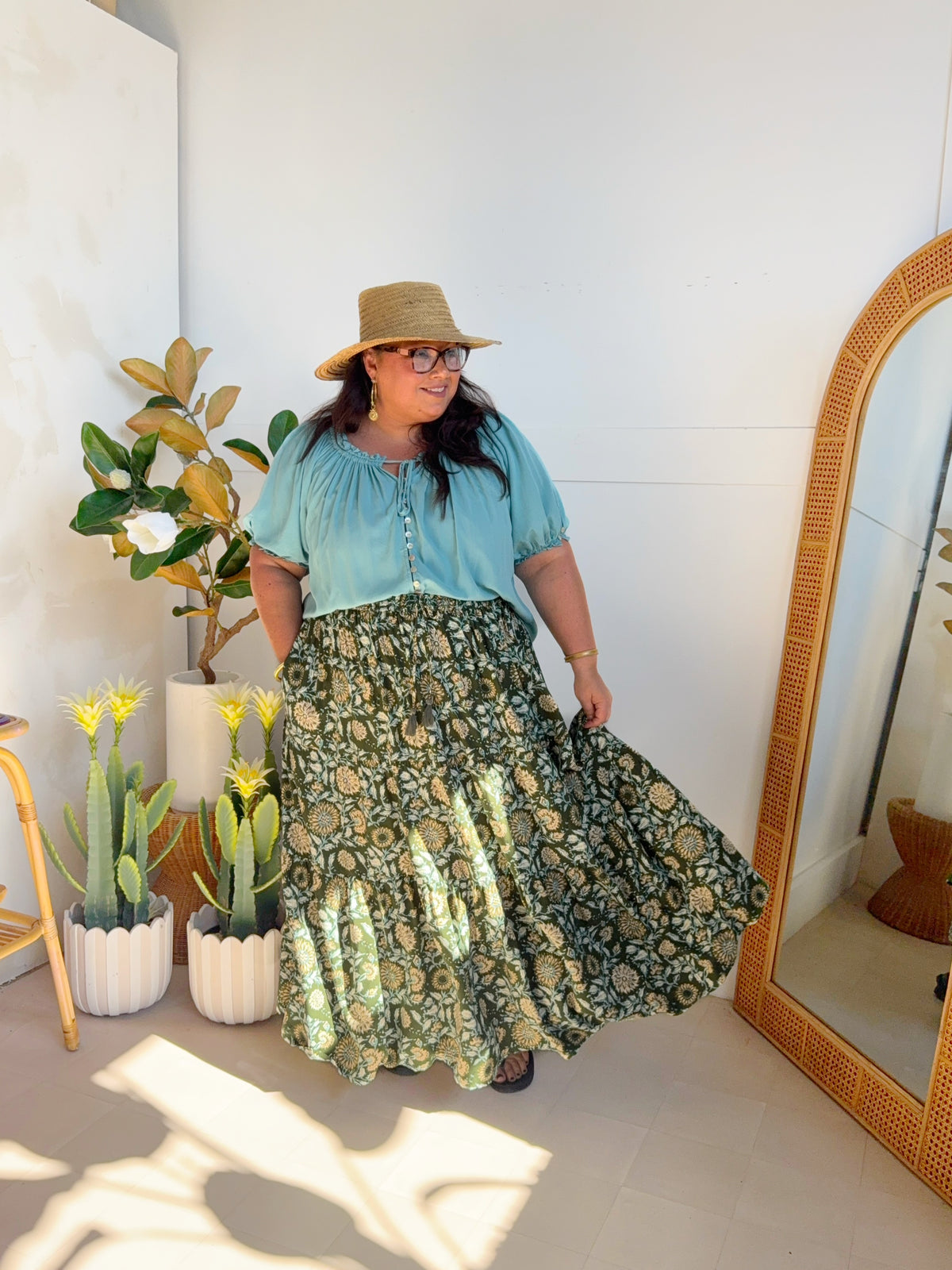 MARNI SKIRT ~ Botanical