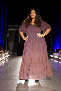ATHENA MAXI - Mahogany
