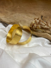 Load image into Gallery viewer, Zephr Hoops ~ Yellow Gold